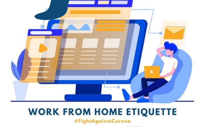 Fight against Corona: Work from home etiquettes for more efficiency